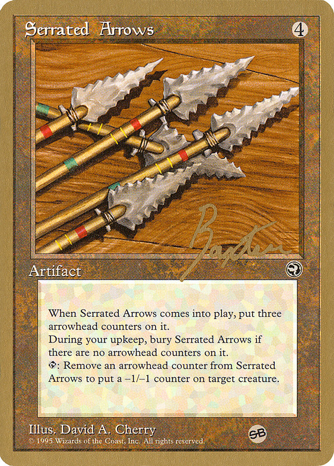 Serrated Arrows (George Baxter) (SB) [Pro Tour Collector Set] | A1Comics