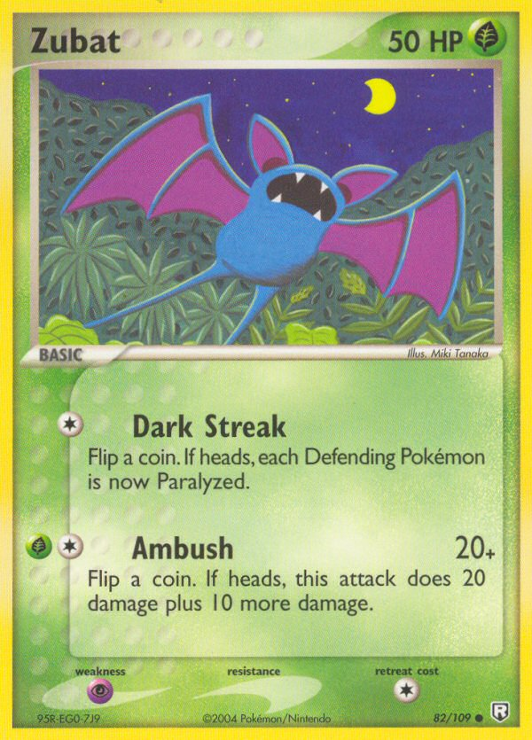 Zubat (82/109) [EX: Team Rocket Returns] | A1Comics