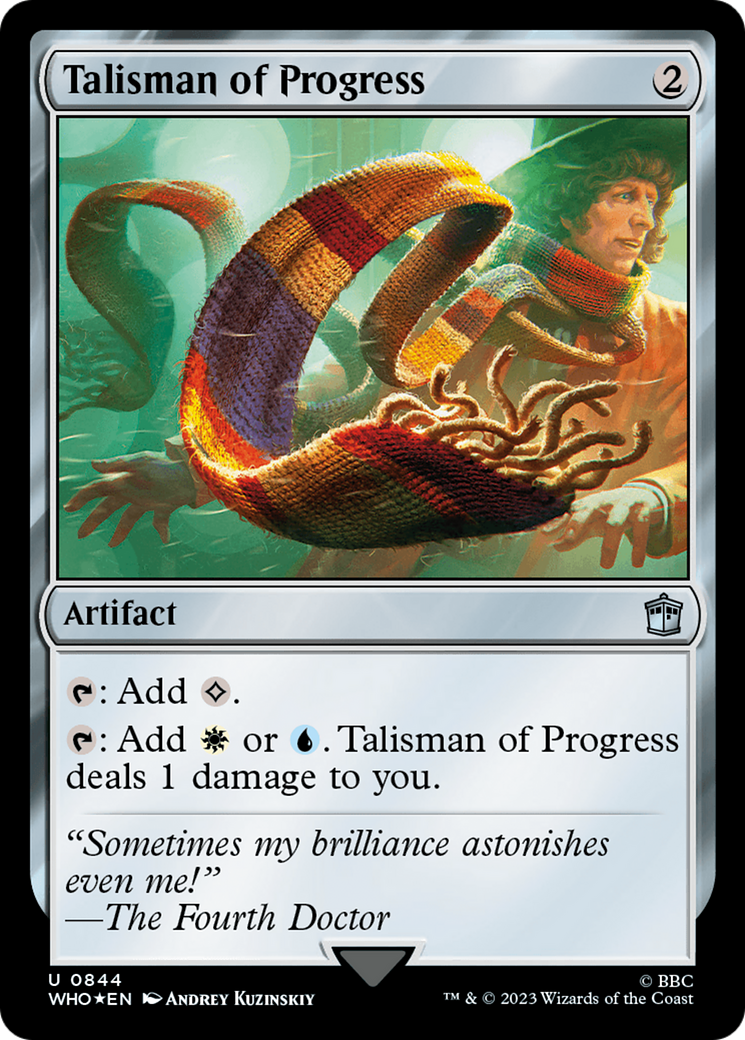 Talisman of Progress (Surge Foil) [Doctor Who] | A1Comics