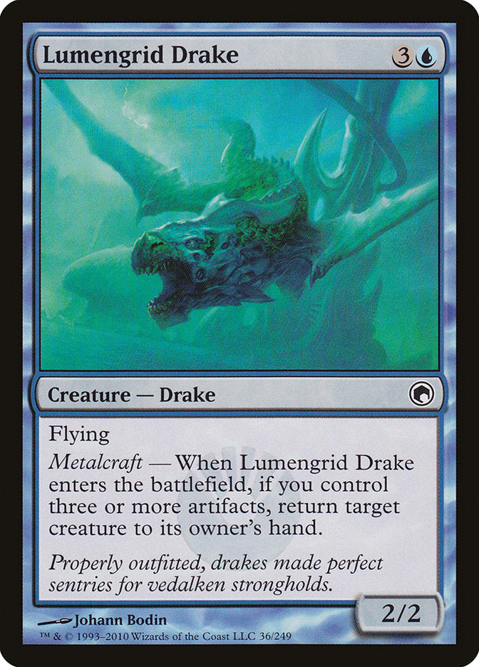 Lumengrid Drake [Scars of Mirrodin] | A1Comics