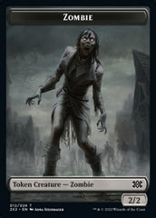 Zombie // Soldier Double-Sided Token [Double Masters 2022 Tokens] | A1Comics