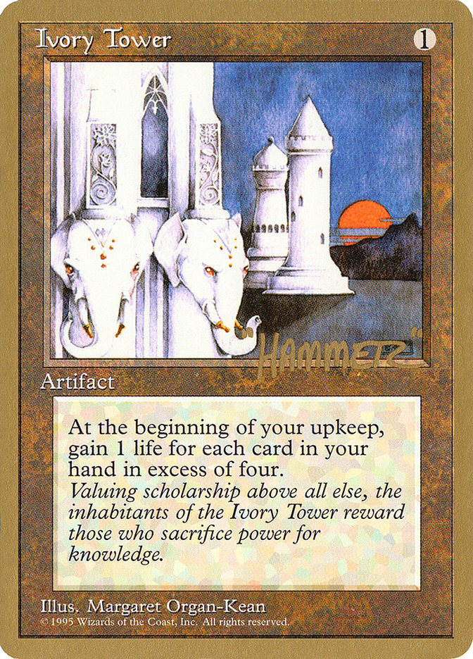 Ivory Tower (Shawn "Hammer" Regnier) [Pro Tour Collector Set] | A1Comics