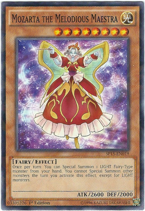 Mozarta the Melodious Maestra [SP15-EN019] Shatterfoil Rare | A1Comics