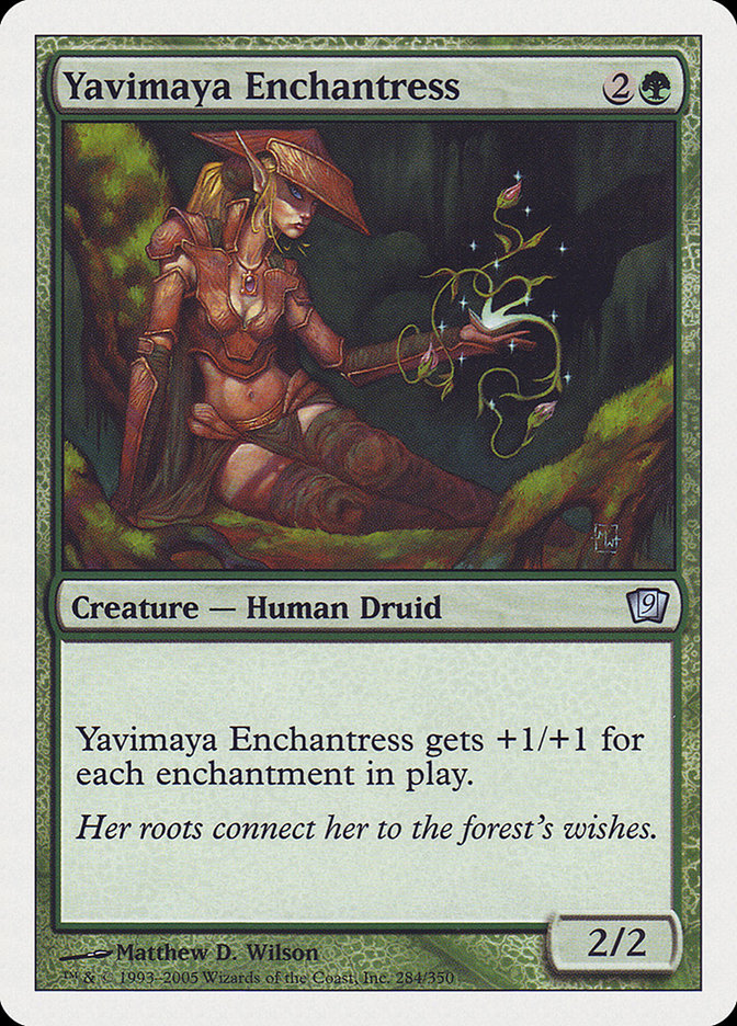 Yavimaya Enchantress [Ninth Edition] | A1Comics