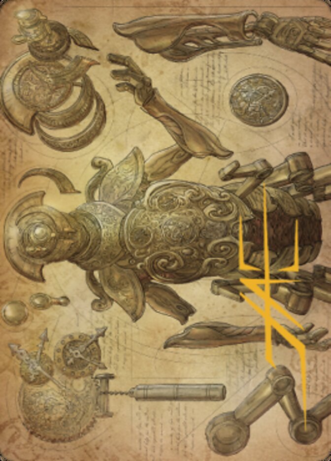 Foundry Inspector Art Card (Gold-Stamped Signature) [The Brothers' War Art Series] | A1Comics