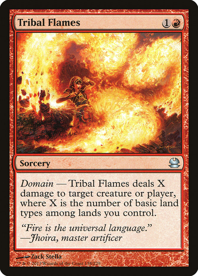 Tribal Flames [Modern Masters] | A1Comics