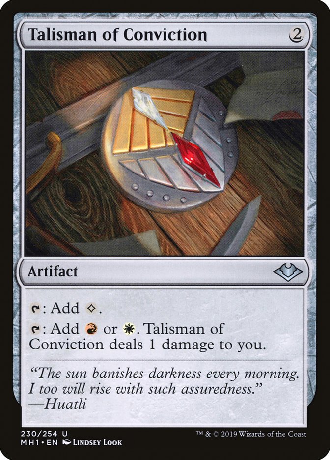 Talisman of Conviction [Modern Horizons] | A1Comics