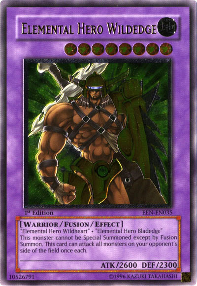 Elemental Hero Wildedge [EEN-EN035] Ultimate Rare | A1Comics