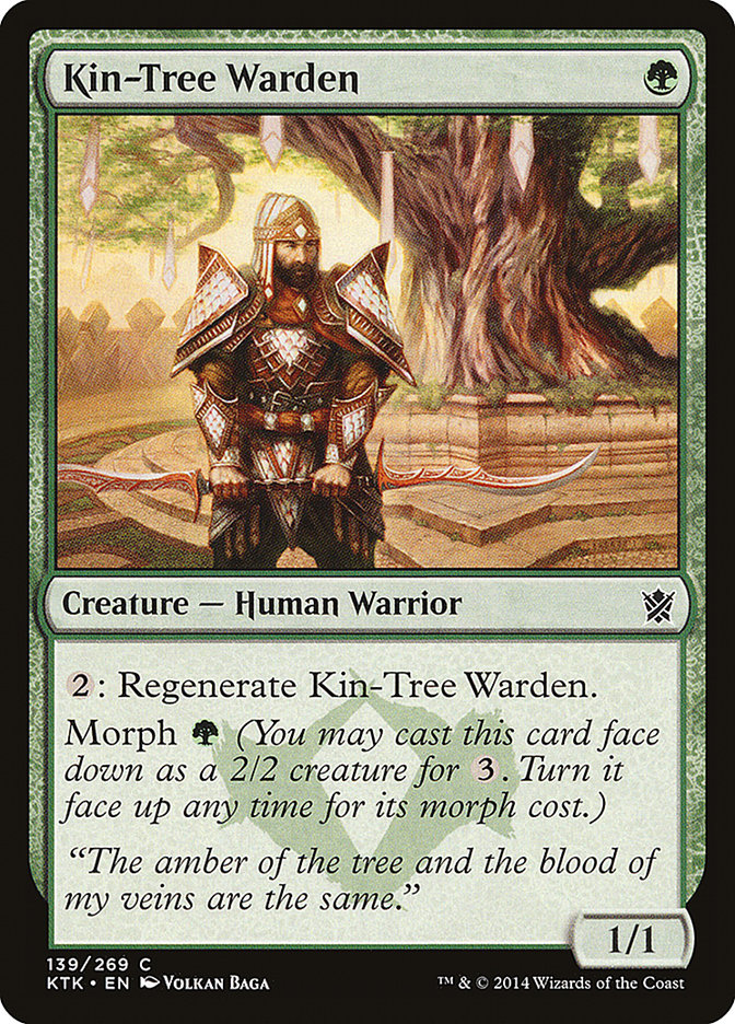 Kin-Tree Warden [Khans of Tarkir] | A1Comics