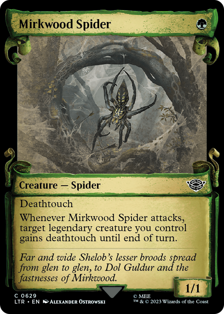 Mirkwood Spider [The Lord of the Rings: Tales of Middle-Earth Showcase Scrolls] | A1Comics