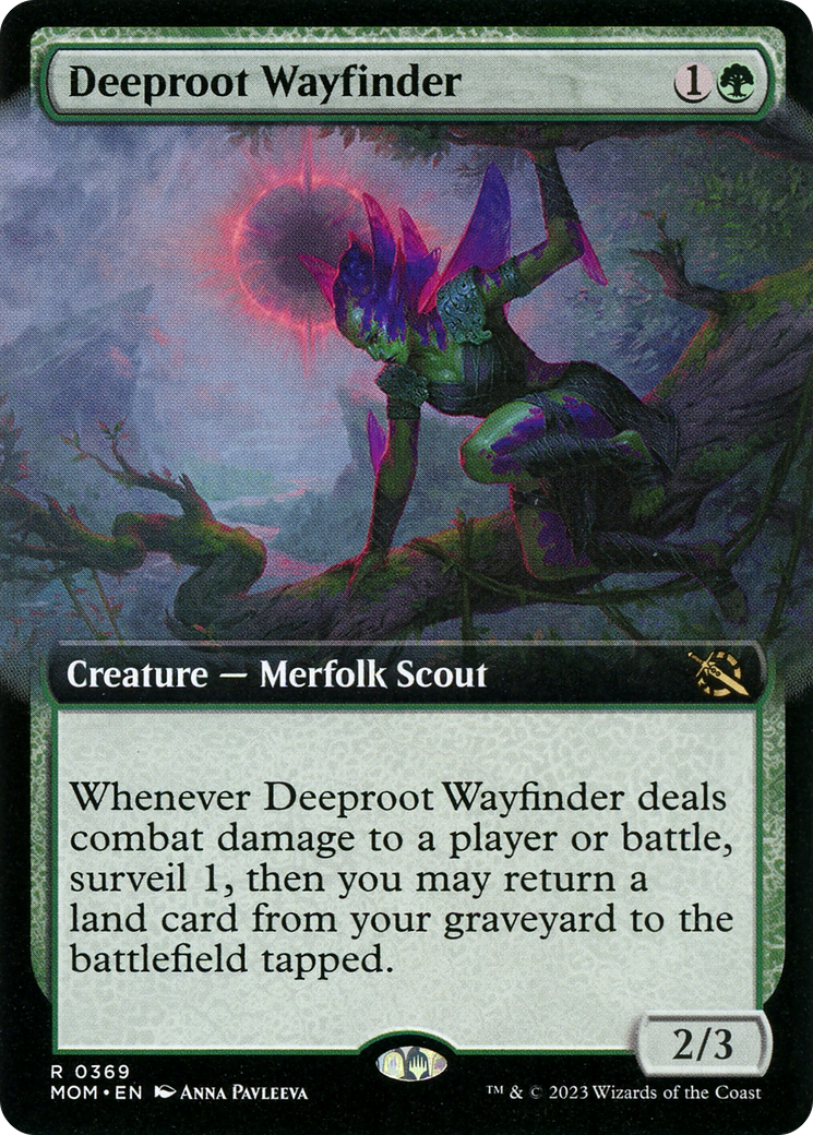 Deeproot Wayfinder (Extended Art) [March of the Machine] | A1Comics