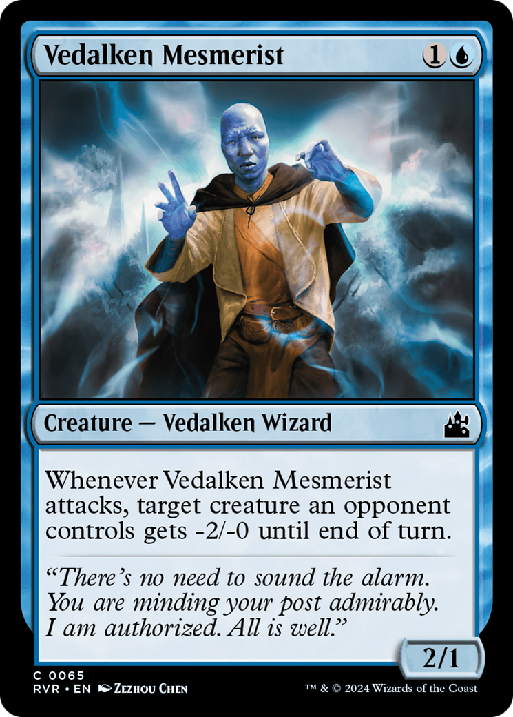 Vedalken Mesmerist [Ravnica Remastered] | A1Comics