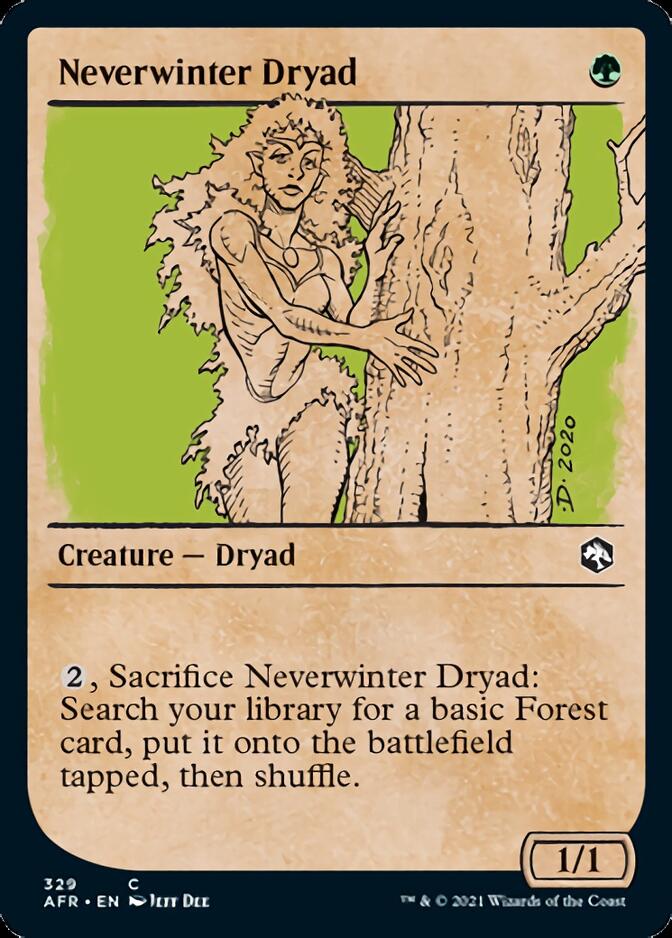 Neverwinter Dryad (Showcase) [Dungeons & Dragons: Adventures in the Forgotten Realms] | A1Comics