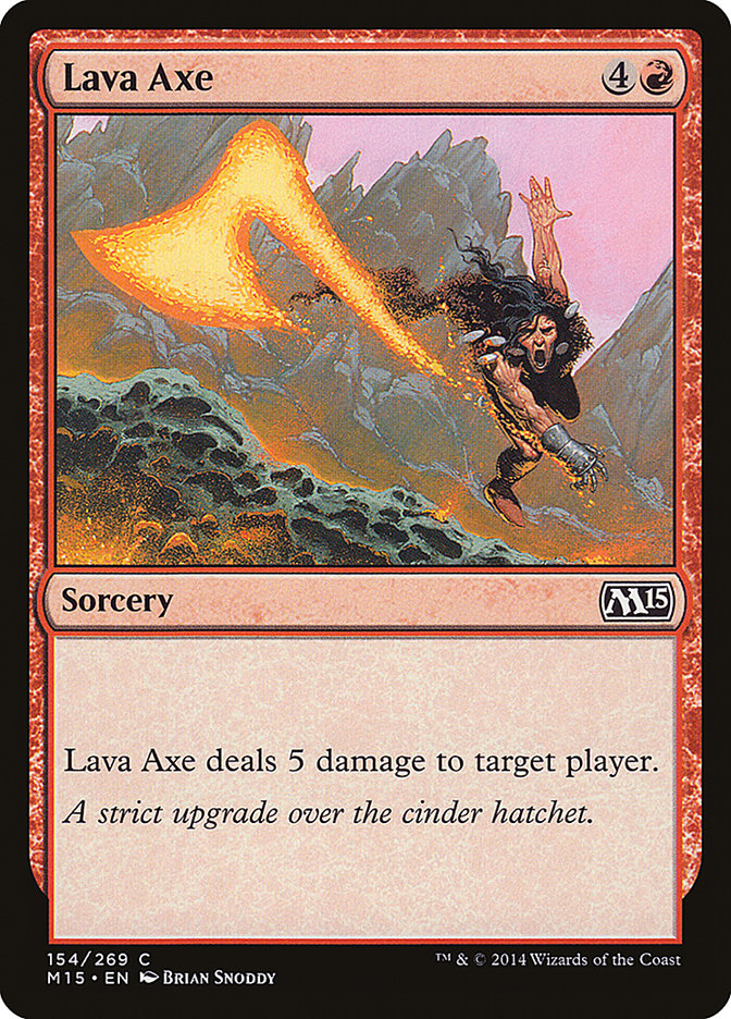 Lava Axe [Magic 2015] | A1Comics