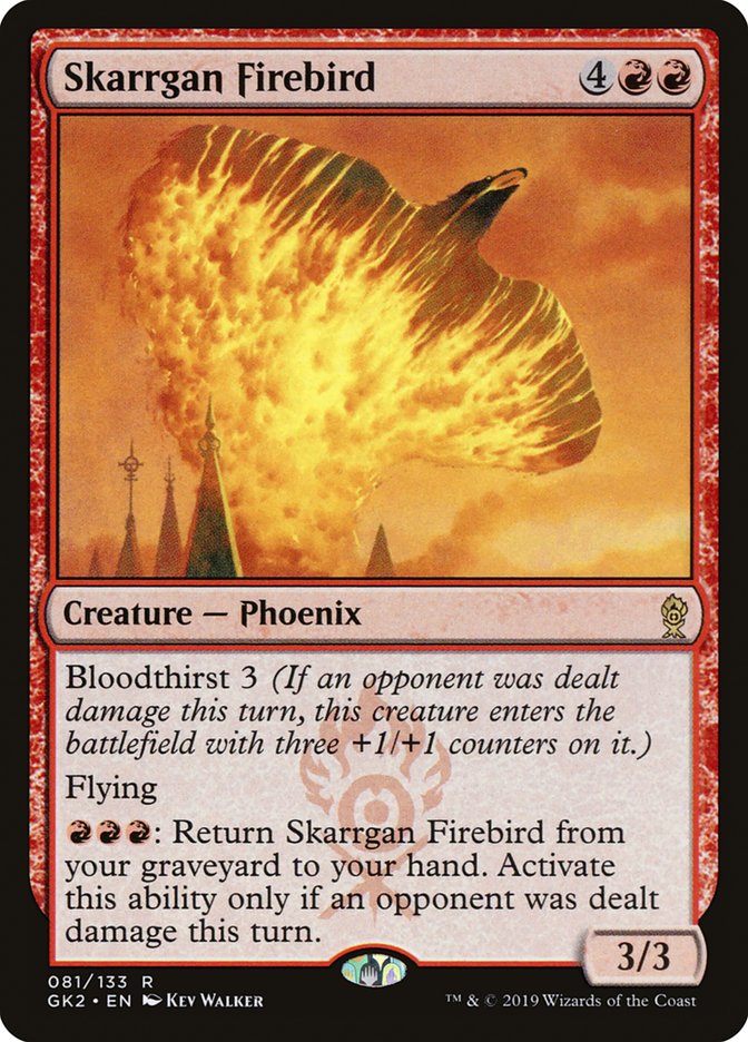 Skarrgan Firebird [Ravnica Allegiance Guild Kit] | A1Comics