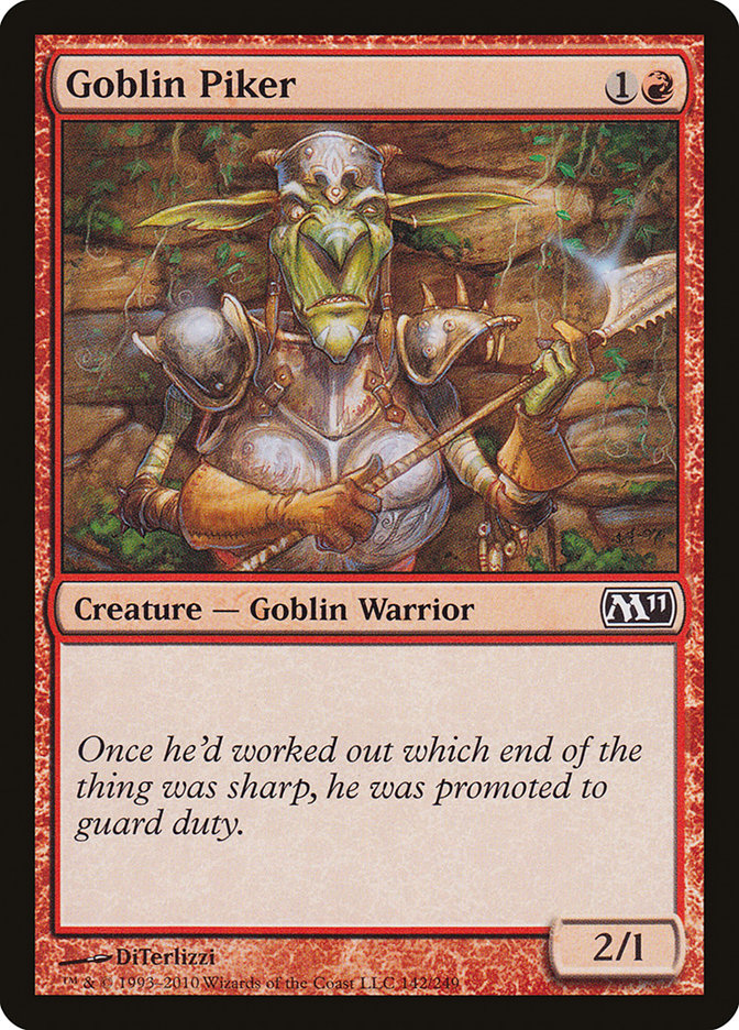 Goblin Piker [Magic 2011] | A1Comics