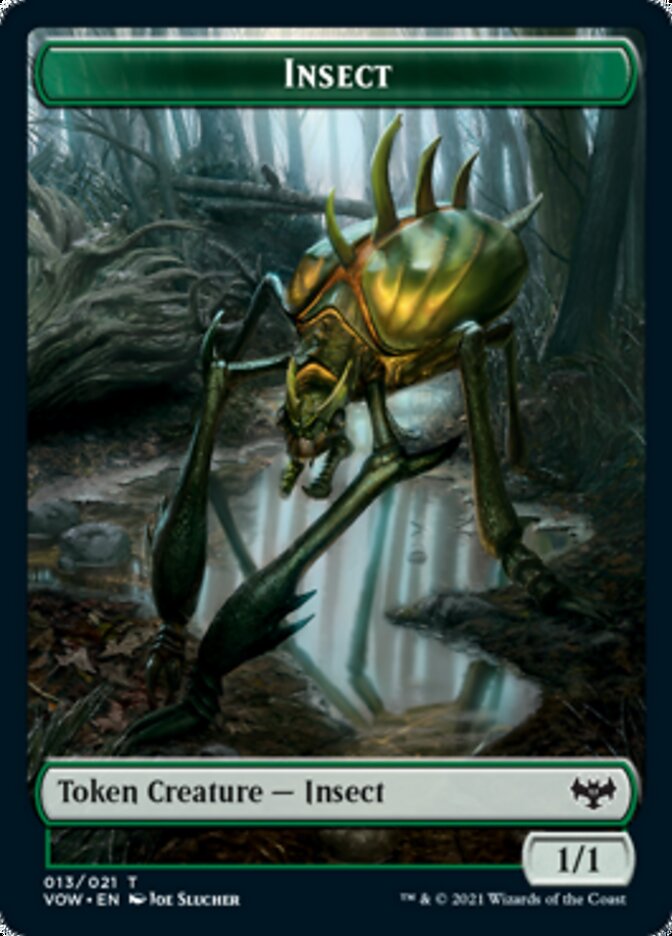 Insect Token [Innistrad: Crimson Vow Tokens] | A1Comics