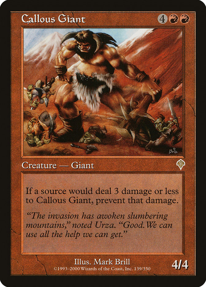 Callous Giant [Invasion] | A1Comics