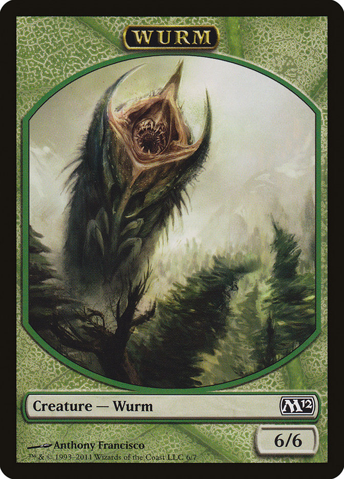 Wurm Token [Magic 2012 Tokens] | A1Comics