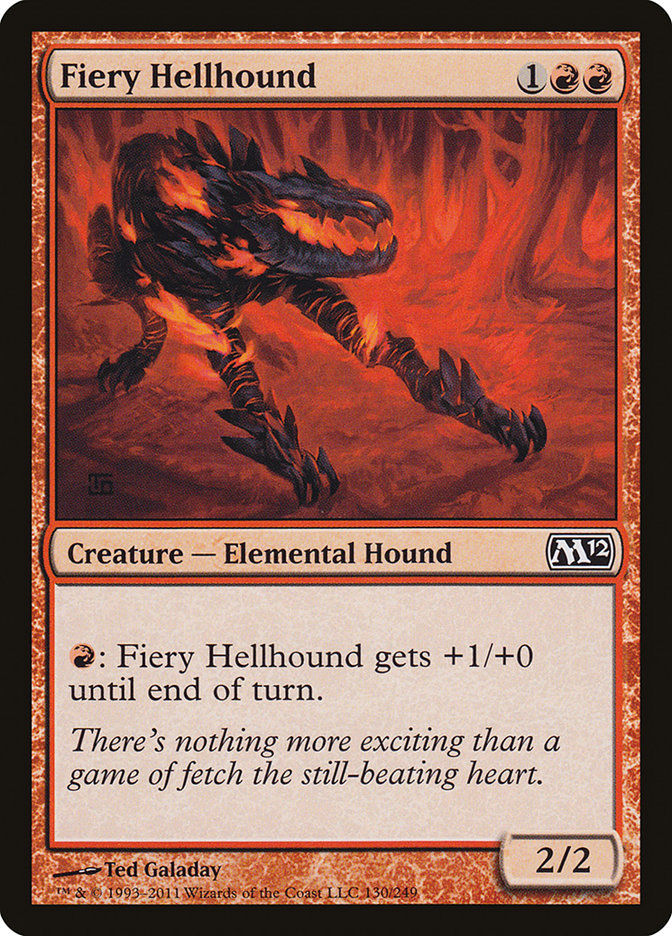 Fiery Hellhound [Magic 2012] | A1Comics