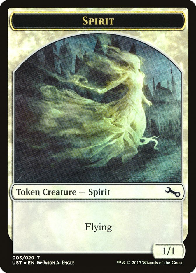 Spirit (003) // Spirit Double-Sided Token [Unstable Tokens] | A1Comics