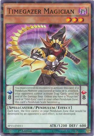 Timegazer Magician [SP15-EN011] Shatterfoil Rare | A1Comics