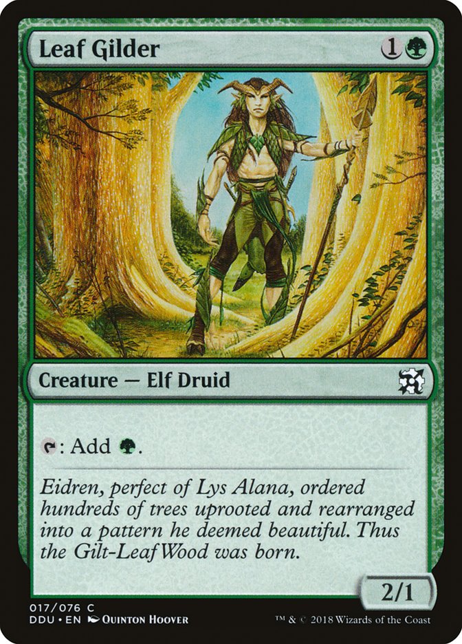 Leaf Gilder [Duel Decks: Elves vs. Inventors] | A1Comics