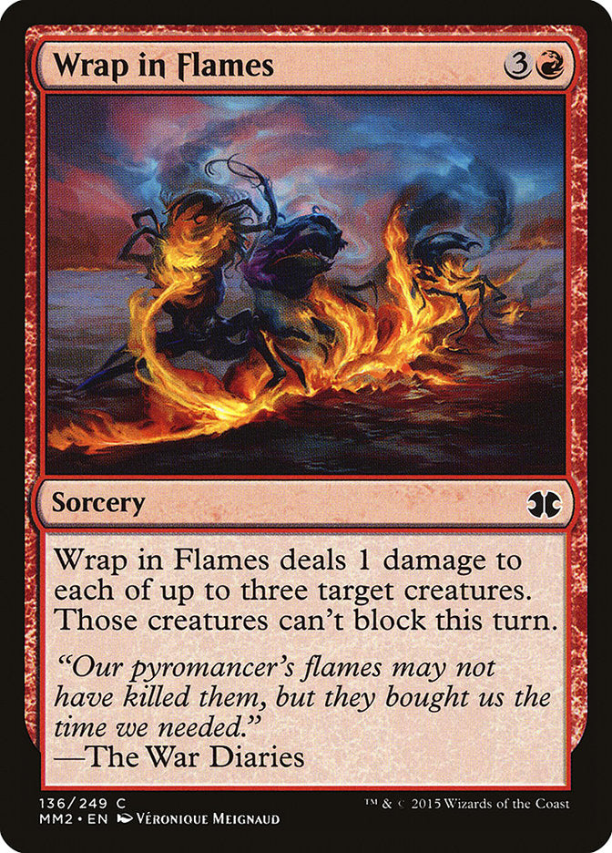 Wrap in Flames [Modern Masters 2015] | A1Comics