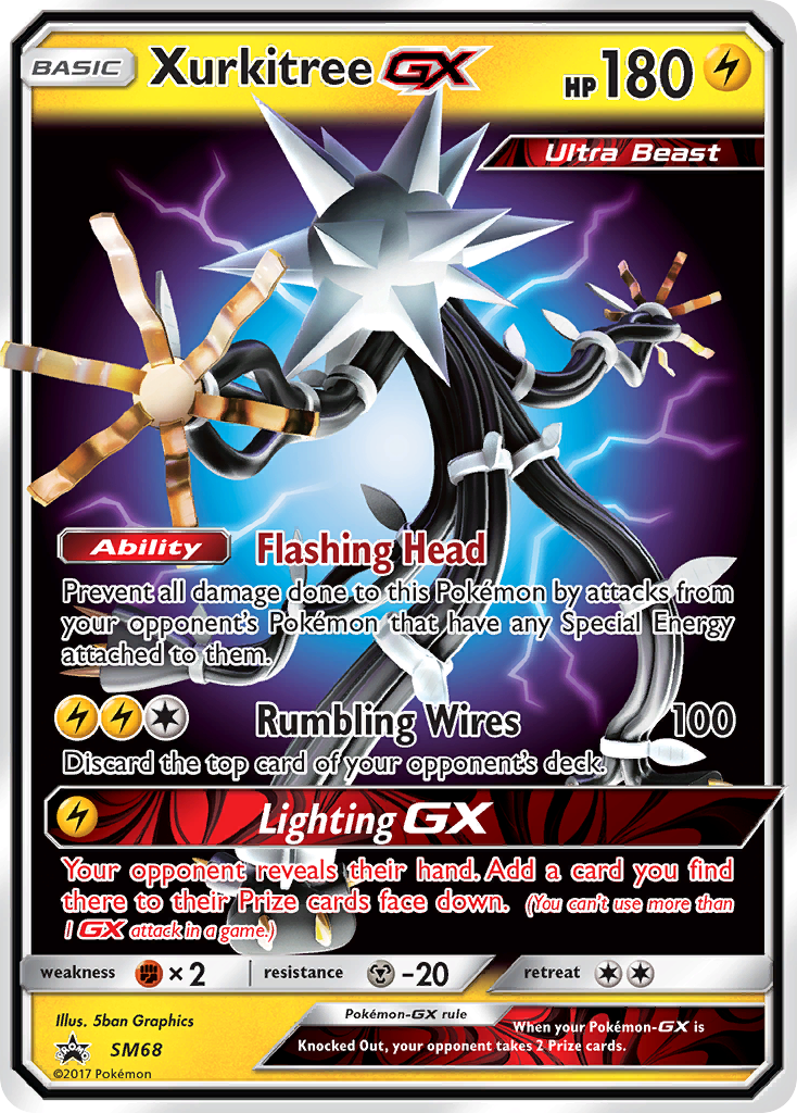 Xurkitree GX (SM68) [Sun & Moon: Black Star Promos] | A1Comics