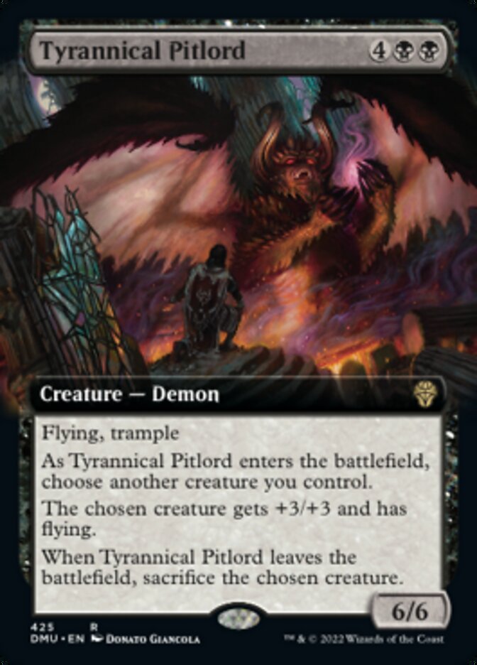 Tyrannical Pitlord (Extended Art) [Dominaria United] | A1Comics