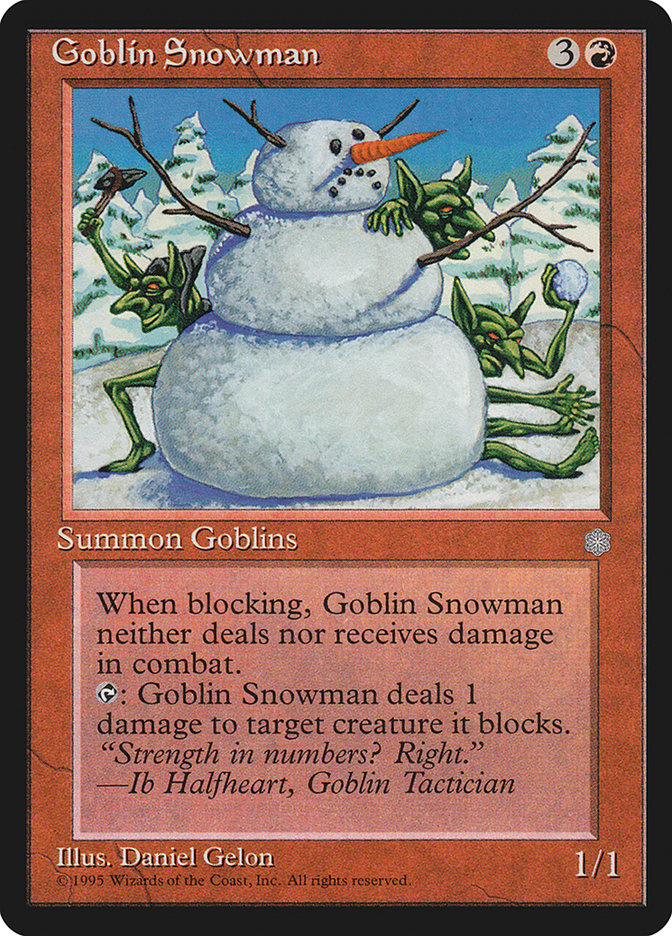 Goblin Snowman [Ice Age] | A1Comics