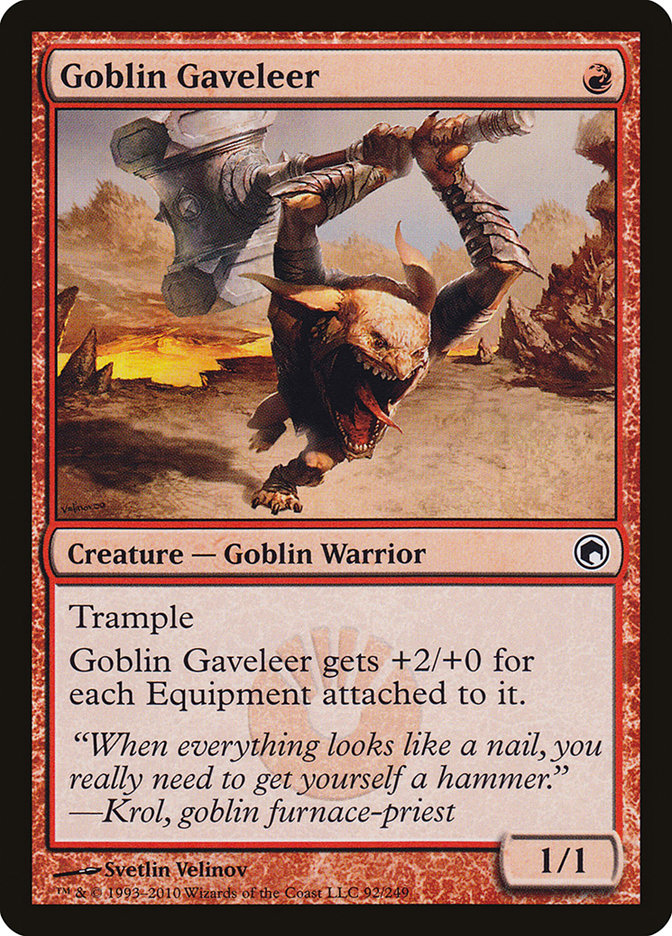 Goblin Gaveleer [Scars of Mirrodin] | A1Comics