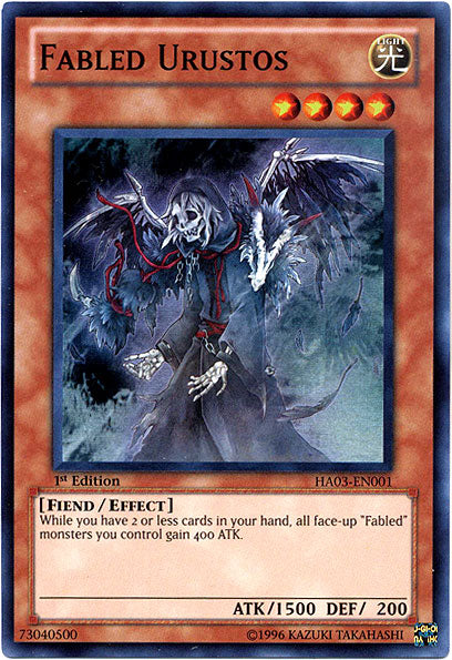 Fabled Urustos [HA03-EN001] Super Rare | A1Comics