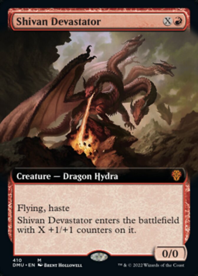 Shivan Devastator (Extended Art) [Dominaria United] | A1Comics