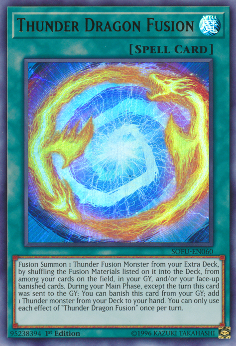 Thunder Dragon Fusion [SOFU-EN060] Ultra Rare | A1Comics