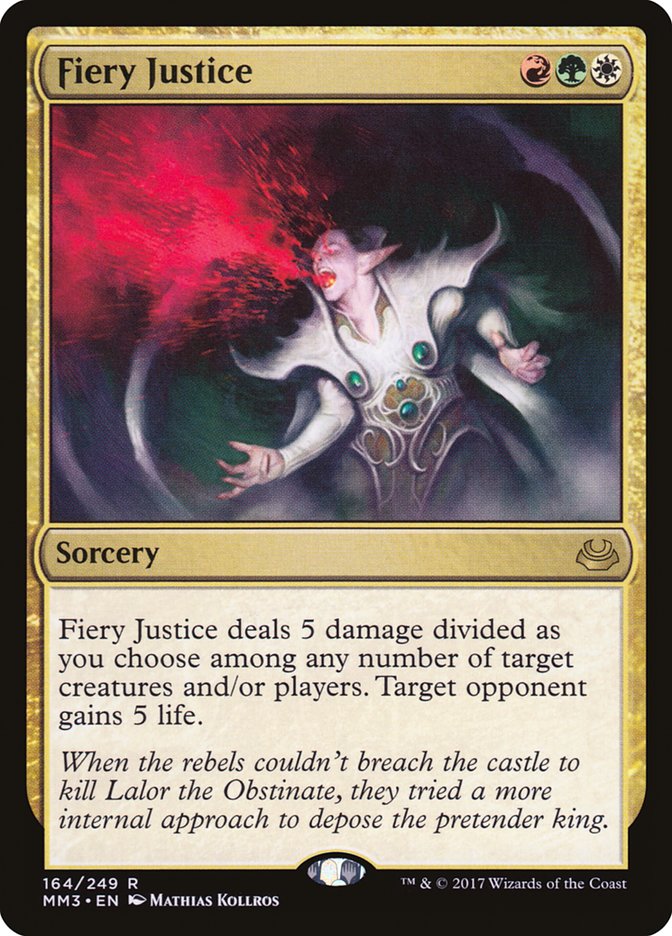 Fiery Justice [Modern Masters 2017] | A1Comics