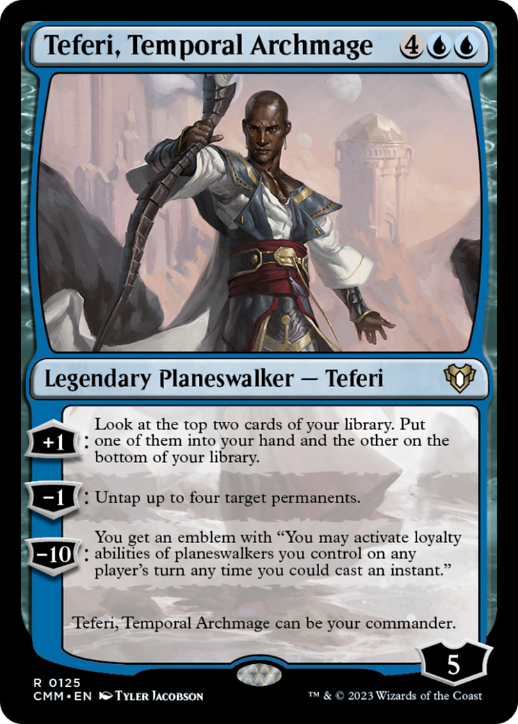 Teferi, Temporal Archmage [Commander Masters] | A1Comics