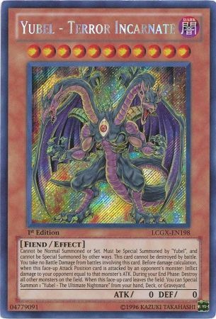 Yubel - Terror Incarnate [LCGX-EN198] Secret Rare | A1Comics