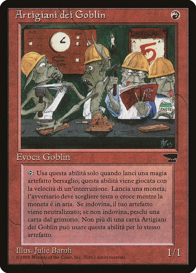 Goblin Artisans (Italian) - "Artigiani dei Goblin" [Rinascimento] | A1Comics