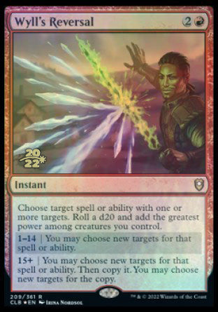 Wyll's Reversal [Commander Legends: Battle for Baldur's Gate Prerelease Promos] | A1Comics