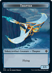 Pegasus // Thopter Double-Sided Token [Starter Commander Decks] | A1Comics