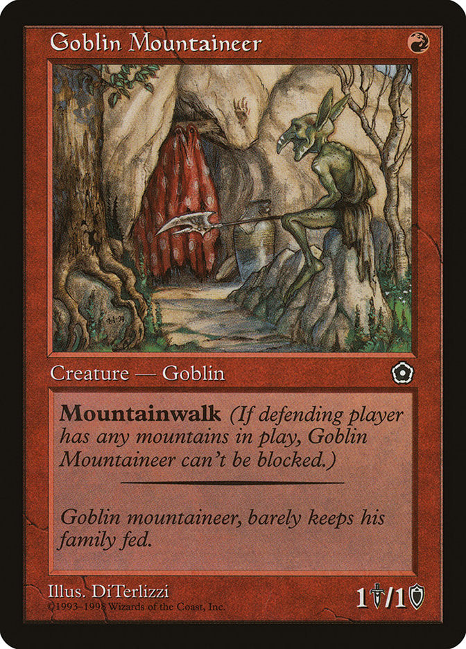 Goblin Mountaineer [Portal Second Age] | A1Comics