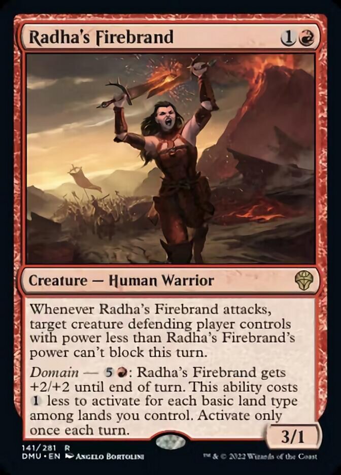 Radha's Firebrand [Dominaria United] | A1Comics