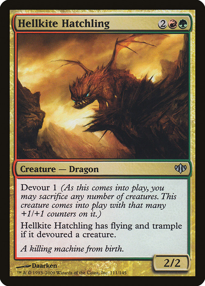 Hellkite Hatchling [Conflux] | A1Comics