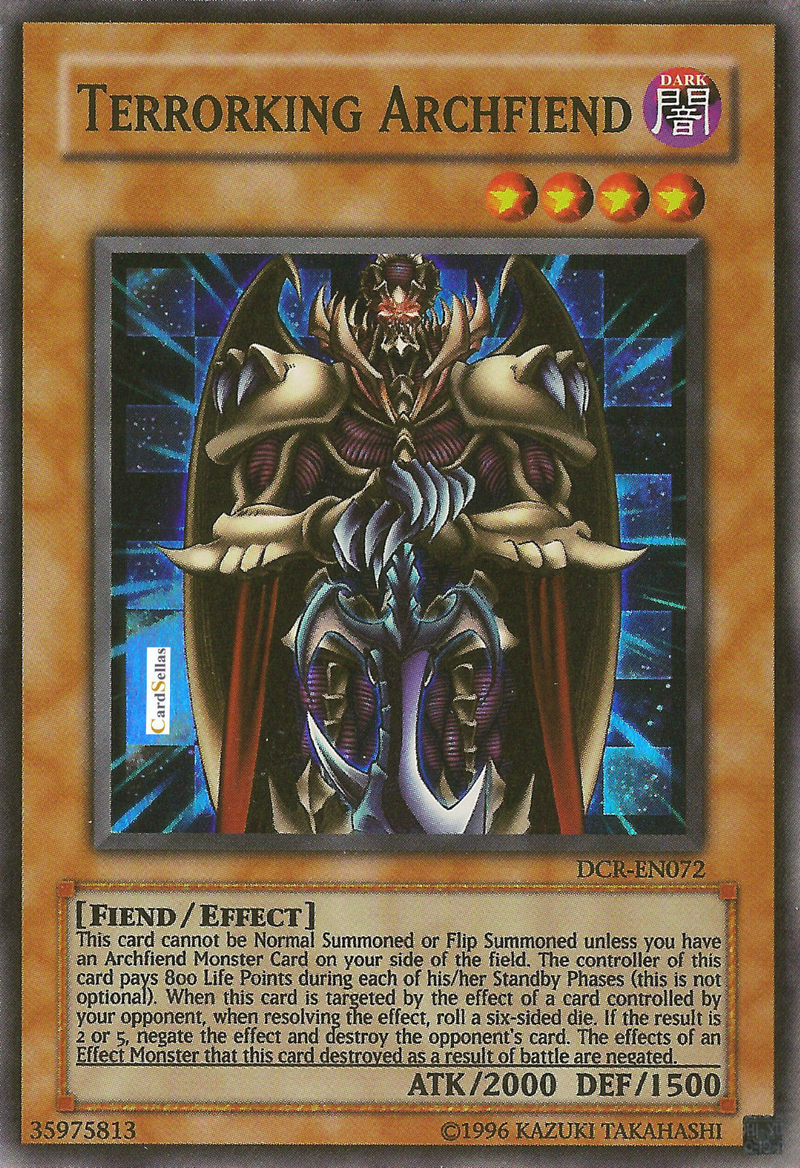 Terrorking Archfiend [DCR-EN072] Super Rare | A1Comics