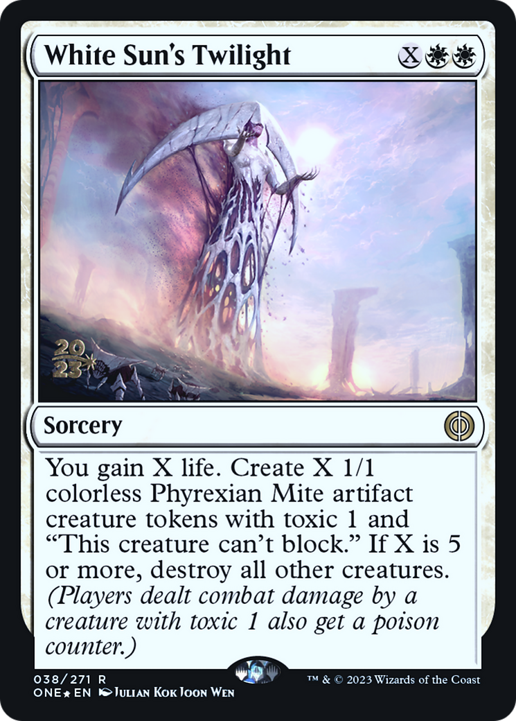 White Sun's Twilight [Phyrexia: All Will Be One Prerelease Promos] | A1Comics