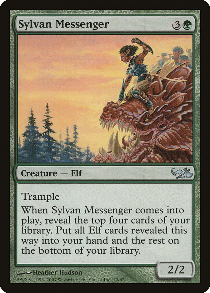 Sylvan Messenger [Duel Decks: Elves vs. Goblins] | A1Comics