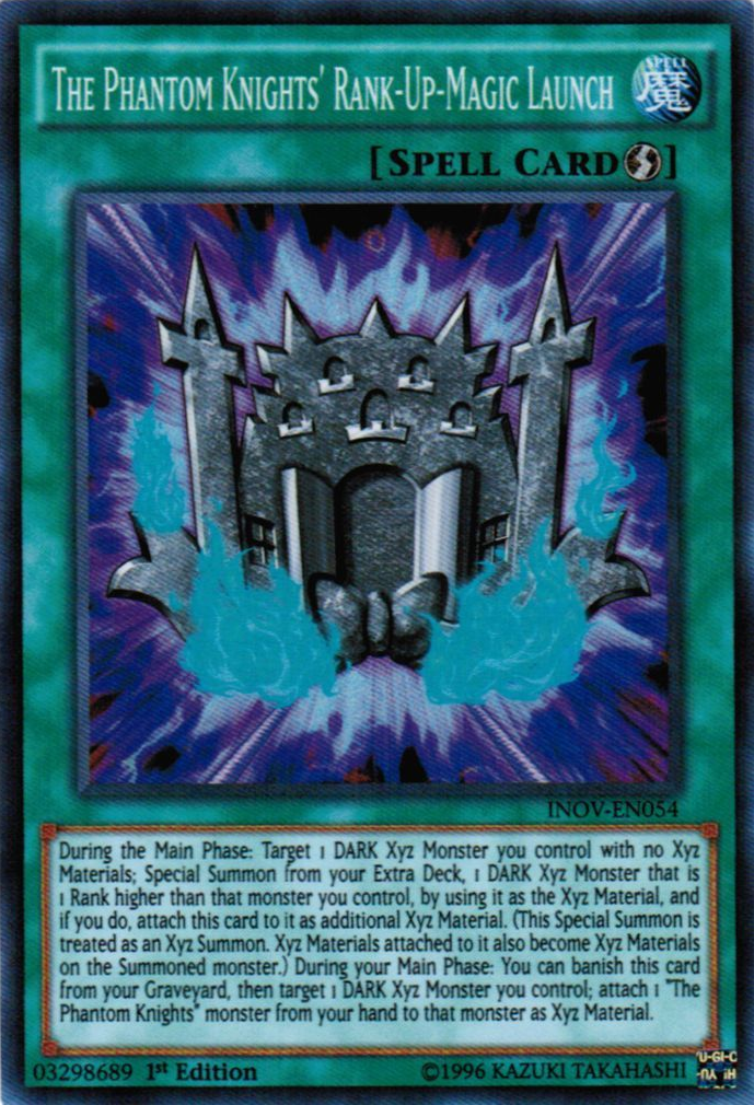 The Phantom Knights' Rank-Up-Magic Launch [INOV-EN054] Super Rare | A1Comics