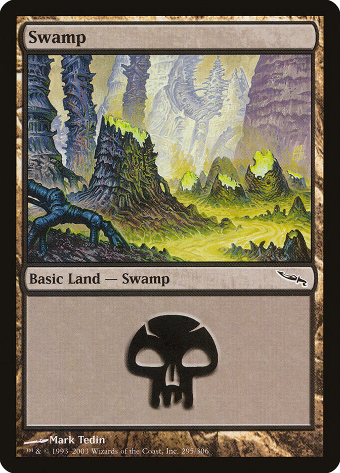 Swamp (295) [Mirrodin] | A1Comics