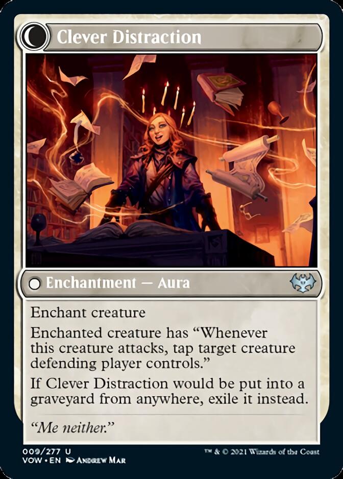 Distracting Geist // Clever Distraction [Innistrad: Crimson Vow] | A1Comics